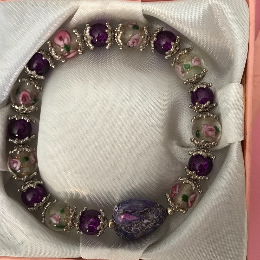 NEW STRETCH GLASS BRACELETS